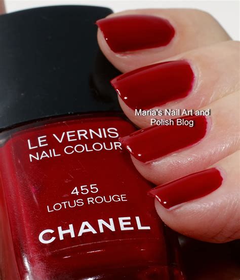 lotus rouge chanel nail polish|chanel nail coat.